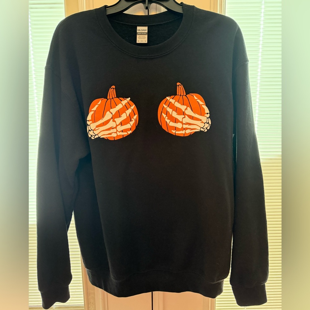 Halloween Pumkins Skeleton Sweatshirt